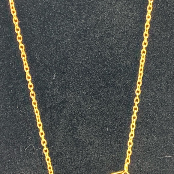 Caged Crystals Glass Geometric Modern Necklace WOW - Picture 3 of 5